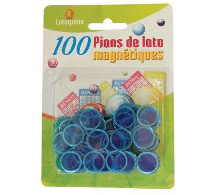 4 boîtes magnétiques plus 400 pions loto magnétiques